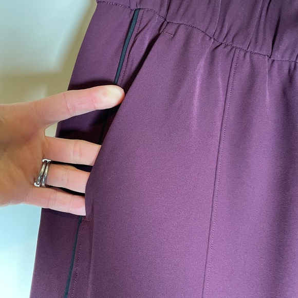 Lululemon NEW On the Right Track Lounge Pants Women’s Sz 6 Adobe Burgundy Wine - Picture 8 of 13